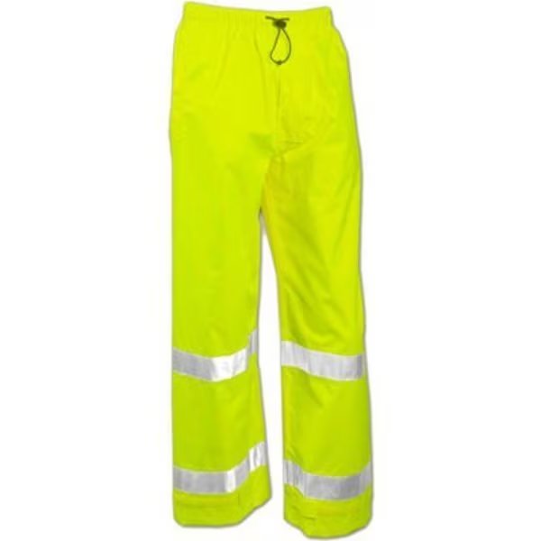 Tingley® P23122-Vision„¢ Snap Fly Front Pants, Fluorescent Yellow/Green, 2XL, Tingley Rubber, Mfr#: P23122.2X